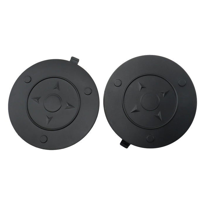 DURAFORCE 2 Pack 8 Inch Glass Suction Cups 440lbs Load Capacity & Pressure Gauge