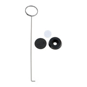DURAFORCE 2 Pack 8 Inch Glass Suction Cups 440lbs Load Capacity & Pressure Gauge