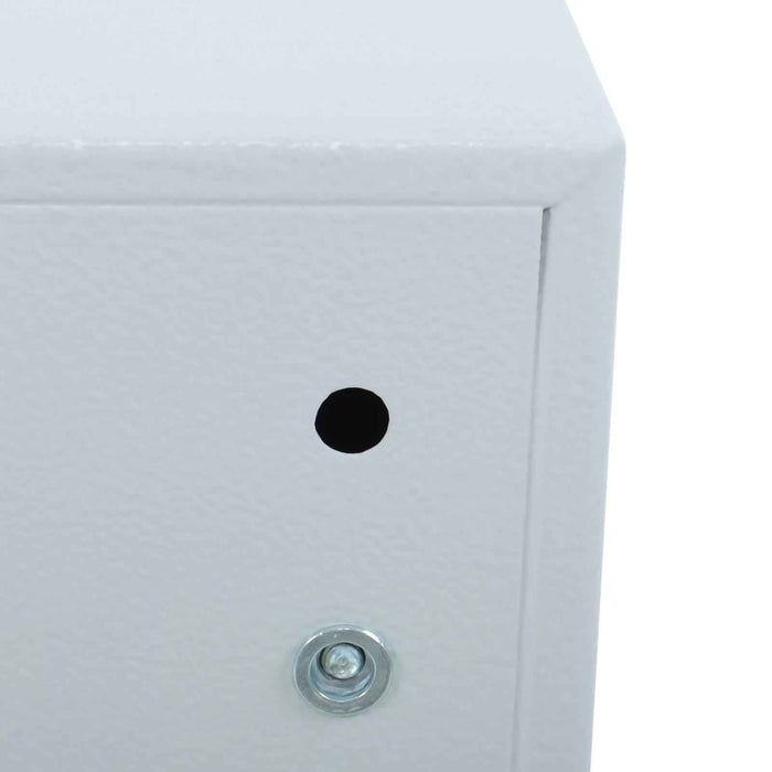 DURAFORCE Outdoor Steel Enclosure, 20 × 16 × 8" NEMA 4X Electrical Box, Waterproof IP56