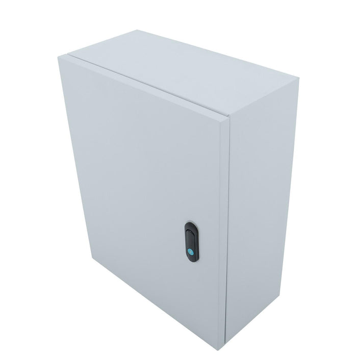 DURAFORCE Outdoor Steel Enclosure, 20 × 16 × 8" NEMA 4X Electrical Box, Waterproof IP56