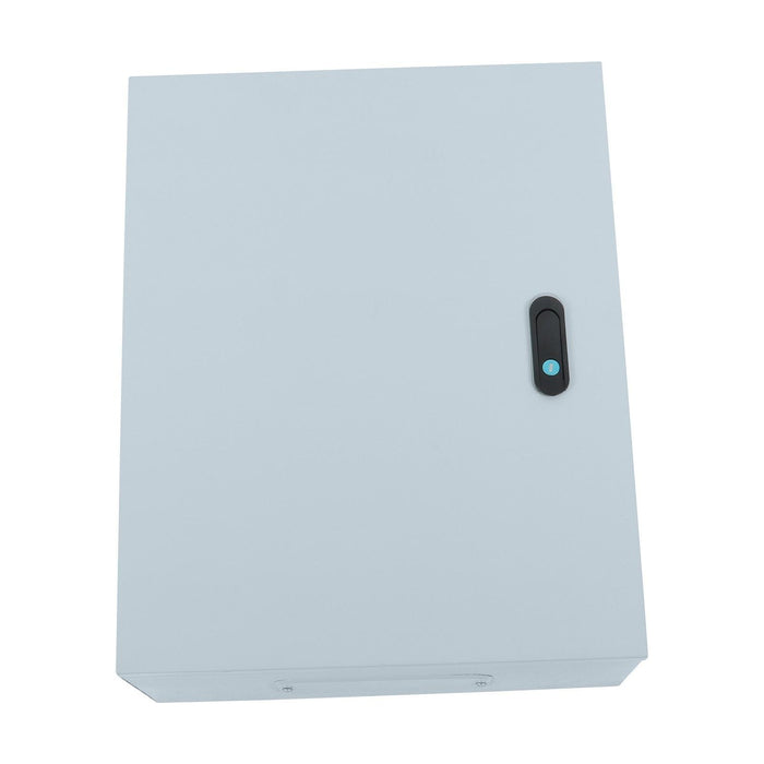 DURAFORCE Outdoor Steel Enclosure, 20 × 16 × 8" NEMA 4X Electrical Box, Waterproof IP56