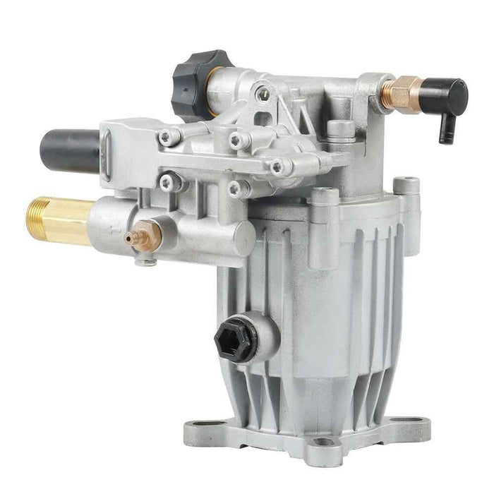 DURAFORCE Universal Oil Sealed Pressure Washer Pump 2.5 GPM 3/4 Horiz Shaft MAX 3000 PSI
