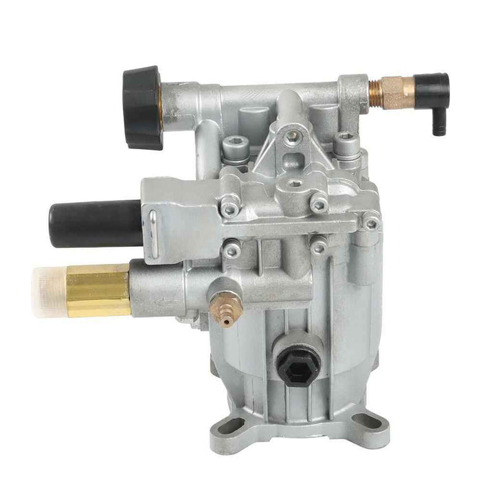 DURAFORCE Universal Oil Sealed Pressure Washer Pump 2.5 GPM 3/4 Horiz Shaft MAX 3000 PSI