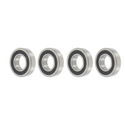 DURAFORCE 62/32-2RS 4 Pack 32mm Inner Dia 65mm OD 17mm Deep Groove Ball Bearing for CNC