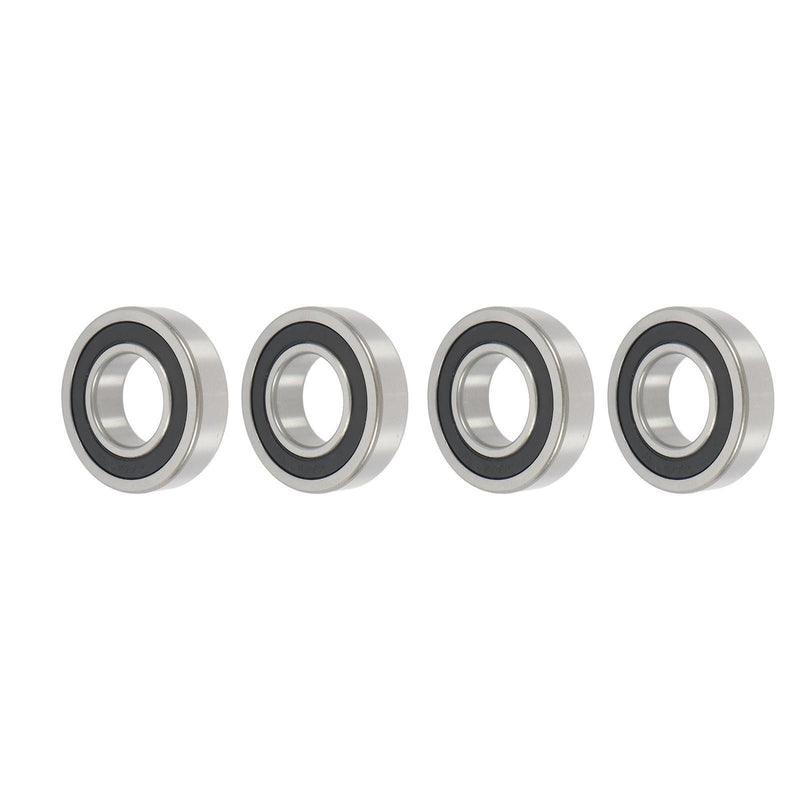 DURAFORCE 62/32-2RS 4 Pack 32mm Inner Dia 65mm OD 17mm Deep Groove Ball Bearing for CNC