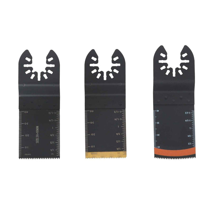 DURAFORCE Universal Titanium Multitool Blades 64PCS for Wood Plastics Metal Quick Release