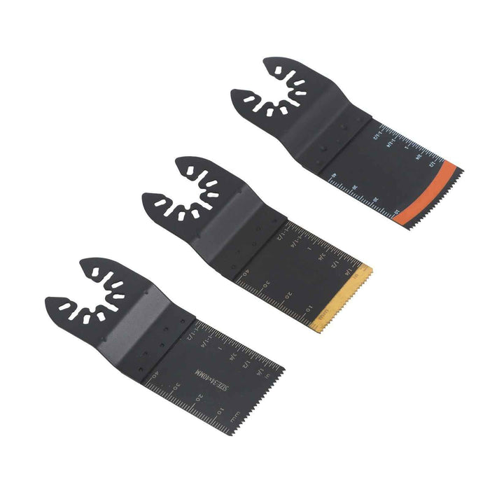 DURAFORCE Universal Titanium Multitool Blades 64PCS for Wood Plastics Metal Quick Release