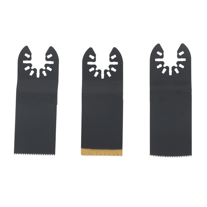 DURAFORCE Universal Titanium Multitool Blades 64PCS for Wood Plastics Metal Quick Release