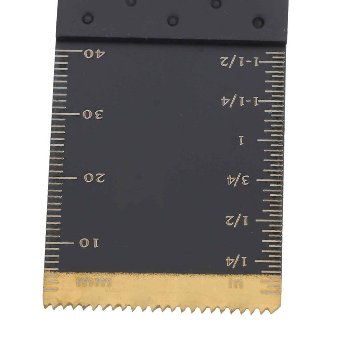 DURAFORCE Universal Titanium Multitool Blades 64PCS for Wood Plastics Metal Quick Release