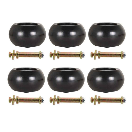 DURAFORCE 6 Pack 5" Anti Scalp Deck Wheel For Exmark 103-7263 109-2098 1-603299 72490001