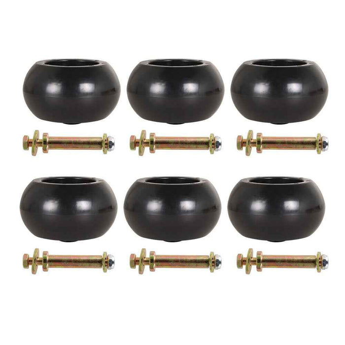 DURAFORCE 6 Pack 5" Anti Scalp Deck Wheel For Exmark 103-7263 109-2098 1-603299 72490001