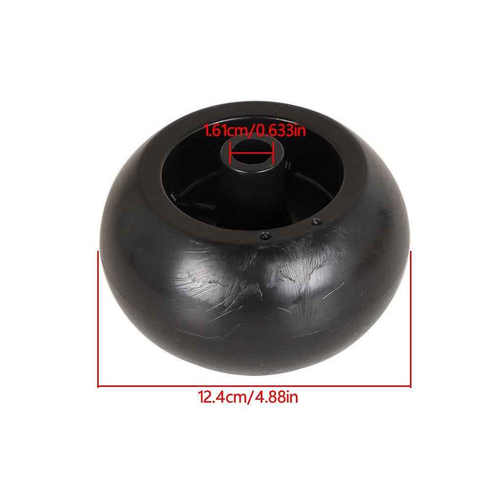 DURAFORCE 6 Pack 5" Anti Scalp Deck Wheel For Exmark 103-7263 109-2098 1-603299 72490001