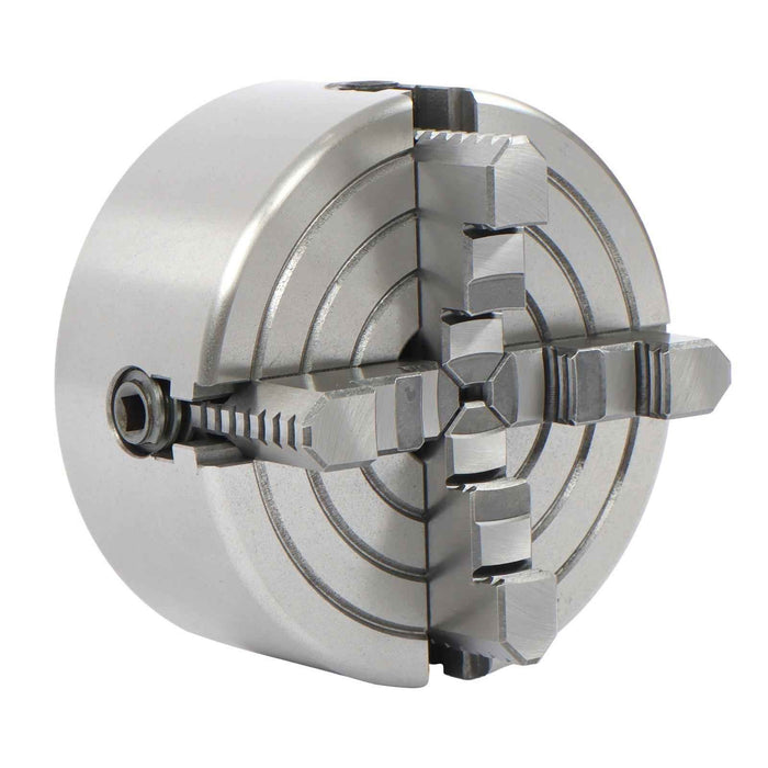 DURAFORCE New K72-125 Lathe Chuck 5" 4 Jaw Independent Milling Machine Internal Jaw