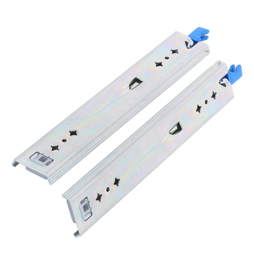 DURAFORCE 1 Pair Locking Drawer Slides 12 Inch Lock & Full Extension 250 lbs Load Capacity