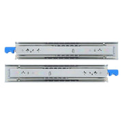 DURAFORCE 1 Pair Locking Drawer Slides 12 Inch Lock & Full Extension 250 lbs Load Capacity