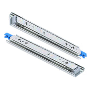 DURAFORCE 1 Pair Locking Drawer Slides 12 Inch Lock & Full Extension 250 lbs Load Capacity