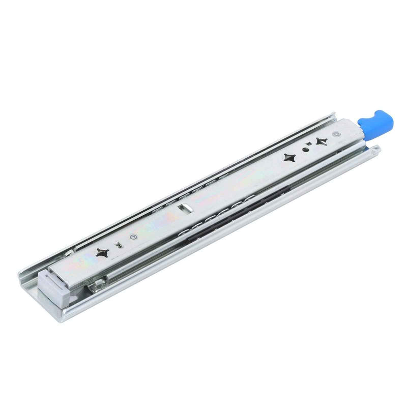 DURAFORCE 1 Pair Locking Drawer Slides 12 Inch Lock & Full Extension 250 lbs Load Capacity