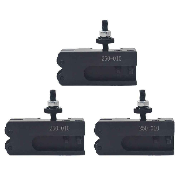 3Pack Quick Change Tool Post Turning Facing Holder For Lathe  OXA 250-010 #10