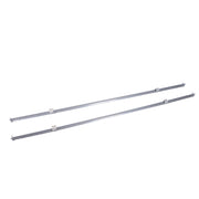 DURAFORCE Linear Rails 2Pcs SBR16-2200mm & 4× SBR16UU Bearing Blocks & 4× Fixing Rings