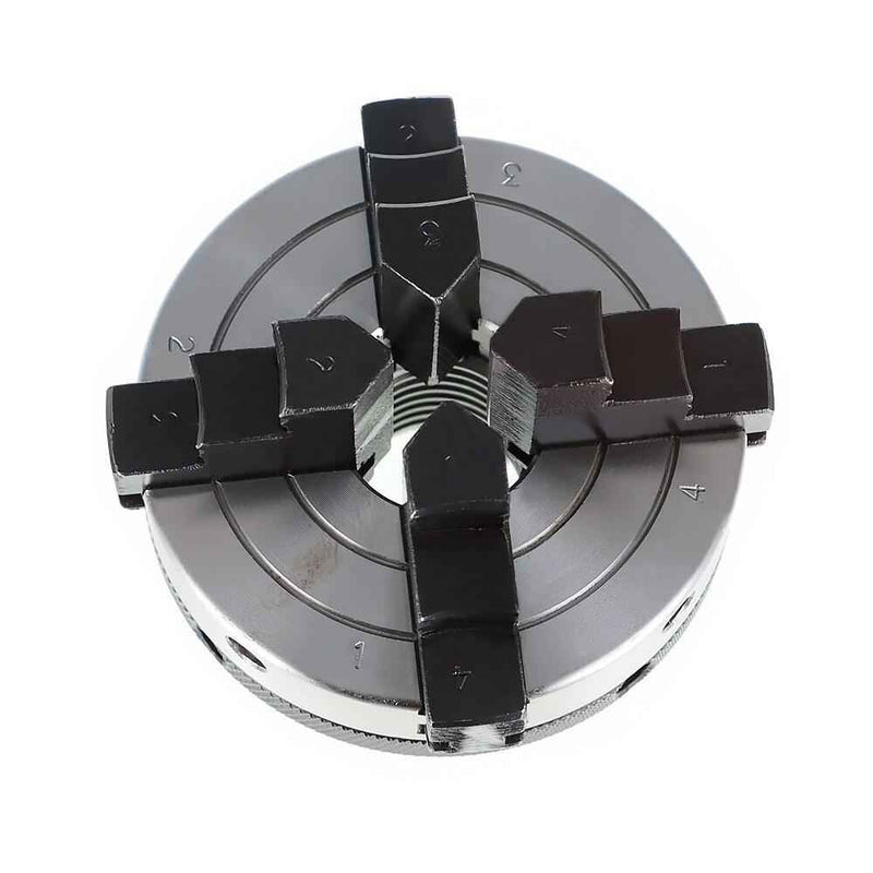 DURAFORCE Reversible 3" 4 Jaw Chuck For All Wood Lathes With 1" By 8 TPI Spindles US