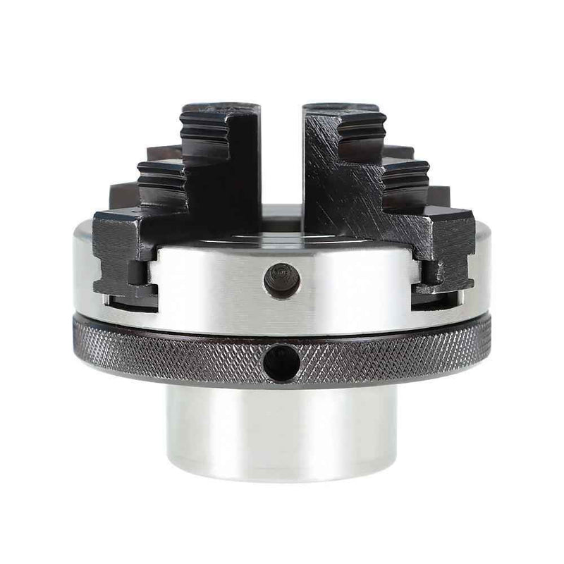 DURAFORCE Reversible 3" 4 Jaw Chuck For All Wood Lathes With 1" By 8 TPI Spindles US