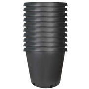 DURAFORCE 10 Pack 15 Gallon Injection Molding Premium Plastic Plant Pots Nursery Pots