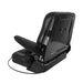 DURAFORCE Black Forklift Seat Universal PVC Tractor Seat W/ Armrests Seat Belt Seat Switch