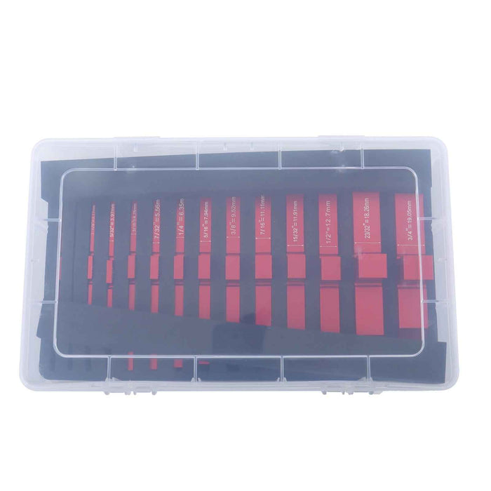 DURAFORCE 14 Pack Setup Blocks Precision Aluminum Height Gauge Router Table Setup Bars