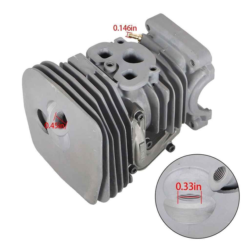 DURAFORCE 455 For Husqvarna 455E 460 Cylinder Piston Kit Rancher Chainsaw Pin 47mm