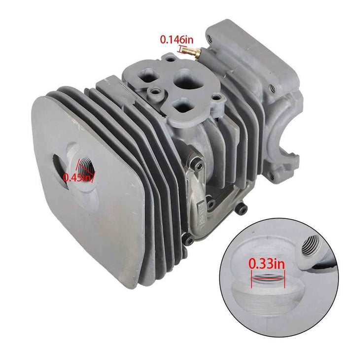 DURAFORCE 455 For Husqvarna 455E 460 Cylinder Piston Kit Rancher Chainsaw Pin 47mm