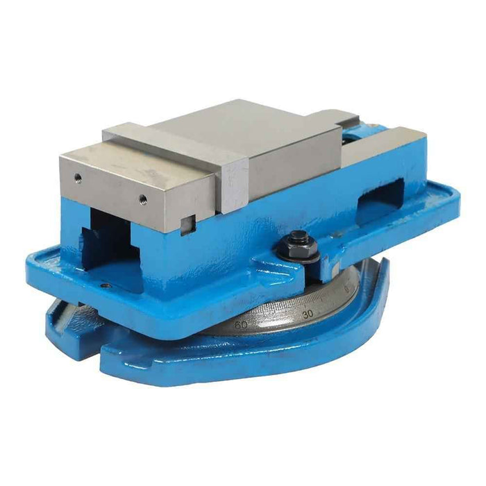 DURAFORCE High Precision Milling Machine Lockdown Vise 3 Inch With 360 Swiveling Base