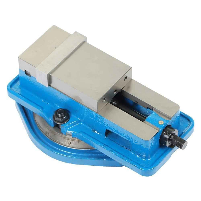DURAFORCE High Precision Milling Machine Lockdown Vise 3 Inch With 360 Swiveling Base
