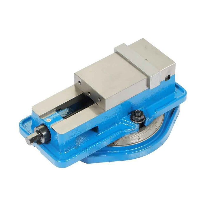 DURAFORCE High Precision Milling Machine Lockdown Vise 3 Inch With 360 Swiveling Base