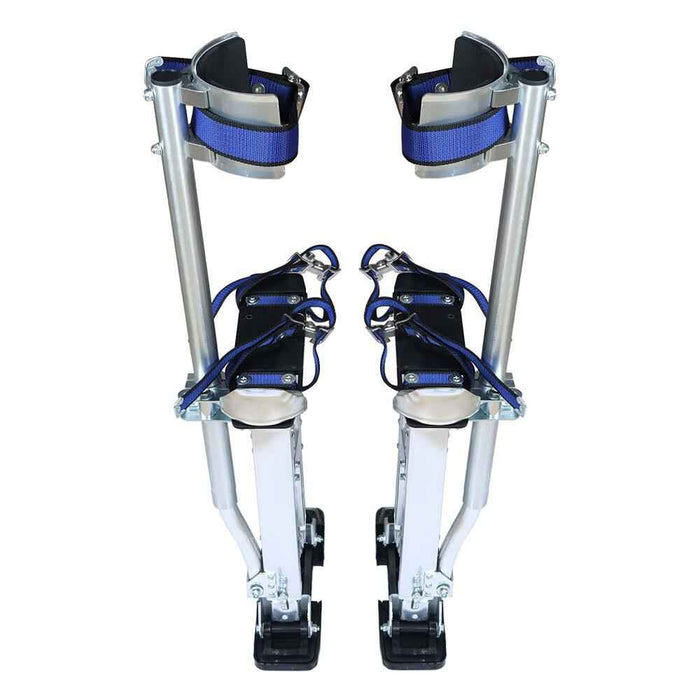 DURAFORCE Adjustable Drywall Stilts 18-30'' Painters Walking Finishing Tools Silver