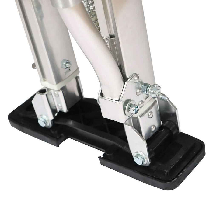 DURAFORCE Adjustable Drywall Stilts 18-30'' Painters Walking Finishing Tools Silver