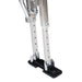 DURAFORCE Adjustable Drywall Stilts 18-30'' Painters Walking Finishing Tools Silver