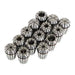 DURAFORCE 14Pcs ER20 1/16"-1/2" Spring Collet Set for CNC Milling Tool Engraving Machine