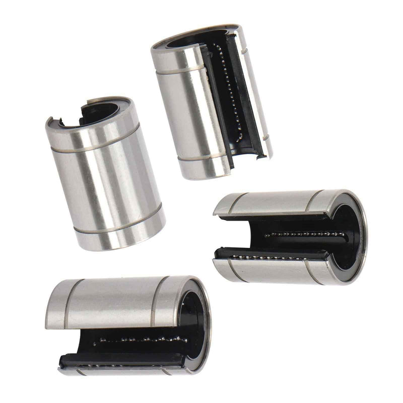 DURAFORCE LM30UUOP Linear Motion Ball Bearings Open Type 4PCS 45mm OD 30mm Bore 64mm Long