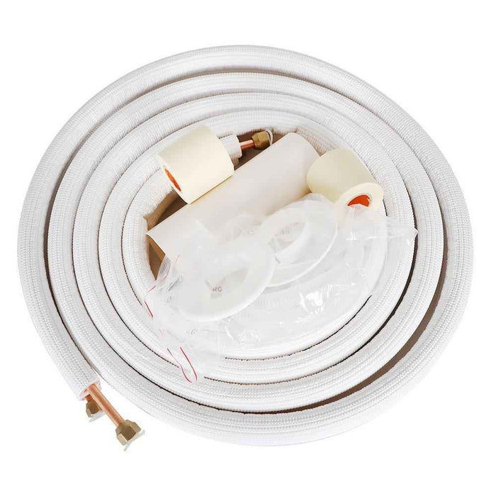 DURAFORCE 16 FT 1/4 Inch - 3/8 Inch Dia. Install Kit For Mini Split Heat Pump Systems