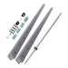 DURAFORCE New 2PCS Linear Guide Rail HGR20-1000mm + SFU1605-1000mm Ballscrew w/ BF12 Kit