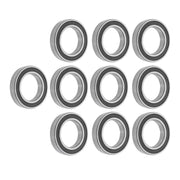 DURAFORCE for CNC 10Pcs 6010-2RS 50 × 80 × 16 mm Pre-Lubricated Deep Groove Ball Bearing