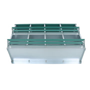DURAFORCE Easy To Install 8 Hole Metal Chicken Nesting Boxes For Chicken Hens Laying Eggs