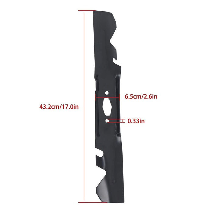 DURAFORCE 490-110-C204 742P05094-X 742P05094-X 490-110-Y204 3 Pack Blade For Cub Cadet MTD