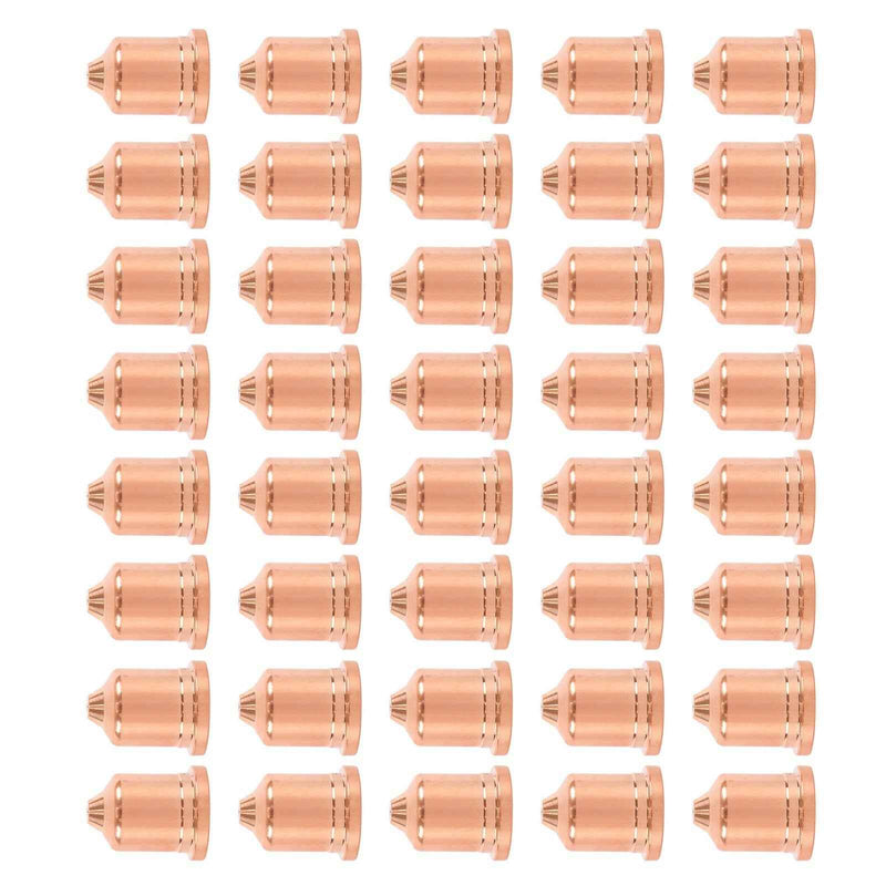 DURAFORCE 220941 45A Nozzle Tips 40× Plasma Cutter for 45XP/65/85/105 Plasma Cutting Torch