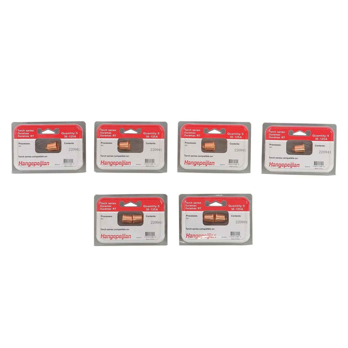 DURAFORCE 220941 45A Nozzle Tips 40× Plasma Cutter for 45XP/65/85/105 Plasma Cutting Torch