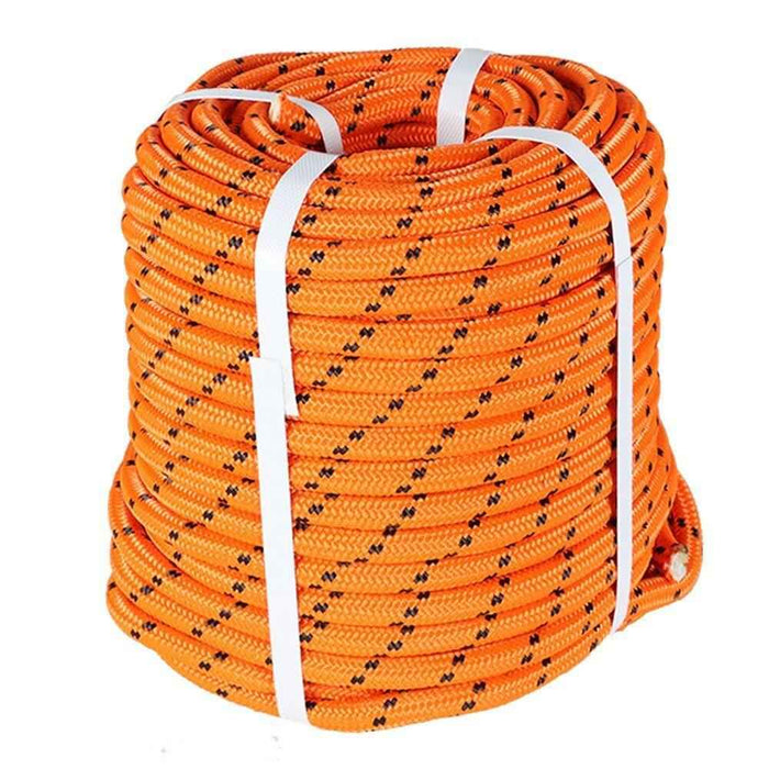 DURAFORCE Braided Polyester Arborist Rigging Garden ( 1/2"×200ft) Strong Pulling Rope