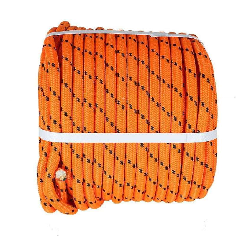 DURAFORCE Braided Polyester Arborist Rigging Garden ( 1/2"×200ft) Strong Pulling Rope