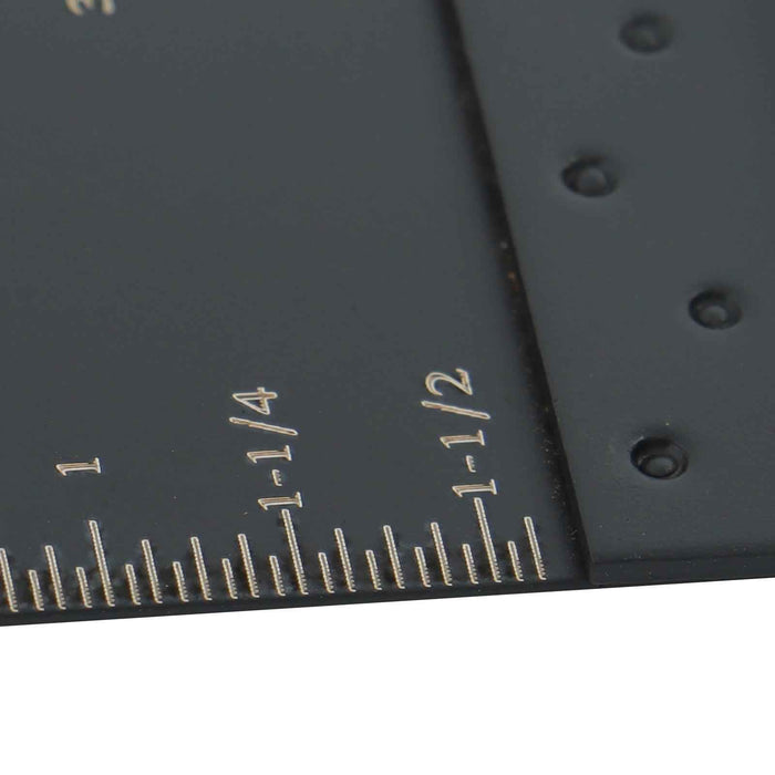 DURAFORCE Titanium Oscillating Quick Release Tool Blades Curved Edge Saw Blade 50Pack