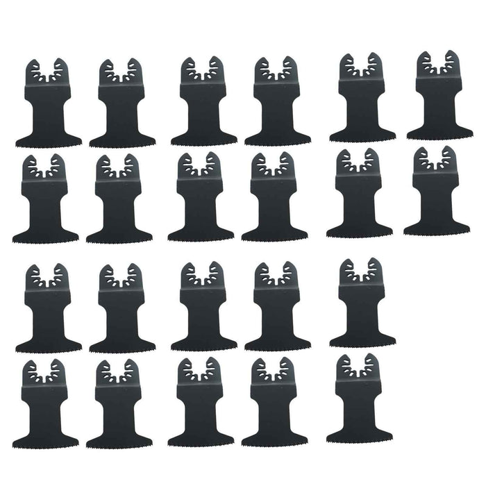 DURAFORCE Titanium Oscillating Quick Release Tool Blades Curved Edge Saw Blade 50Pack