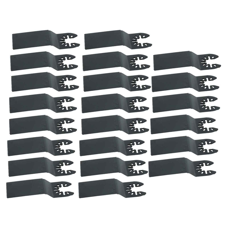 DURAFORCE Titanium Oscillating Quick Release Tool Blades Curved Edge Saw Blade 50Pack
